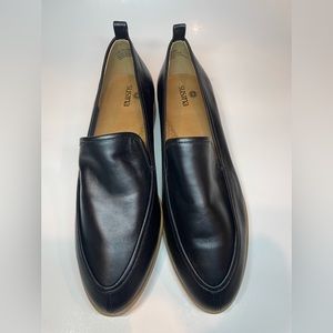 Susina Kellen-Lea Loafers Black Leather Women size 7 NEW